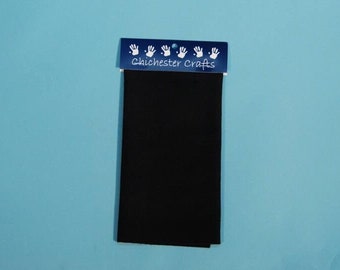 Black Suede Trim Project Piece 8" x 11" (369-2001)
