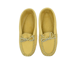 Huron Ladies' Moosehide Moccasins (201-489-Wxx) J2