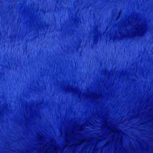 Rex Rabbit Skin #1 Dyed Blue Pelt (142-1BLB-AS) Y2K - Etsy