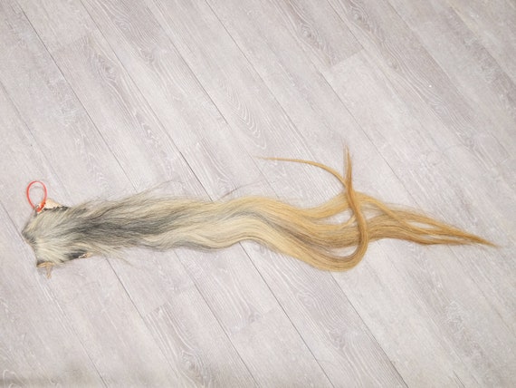 Tanned Horse Tail Blonde Black 18 06t G2576 N Etsy