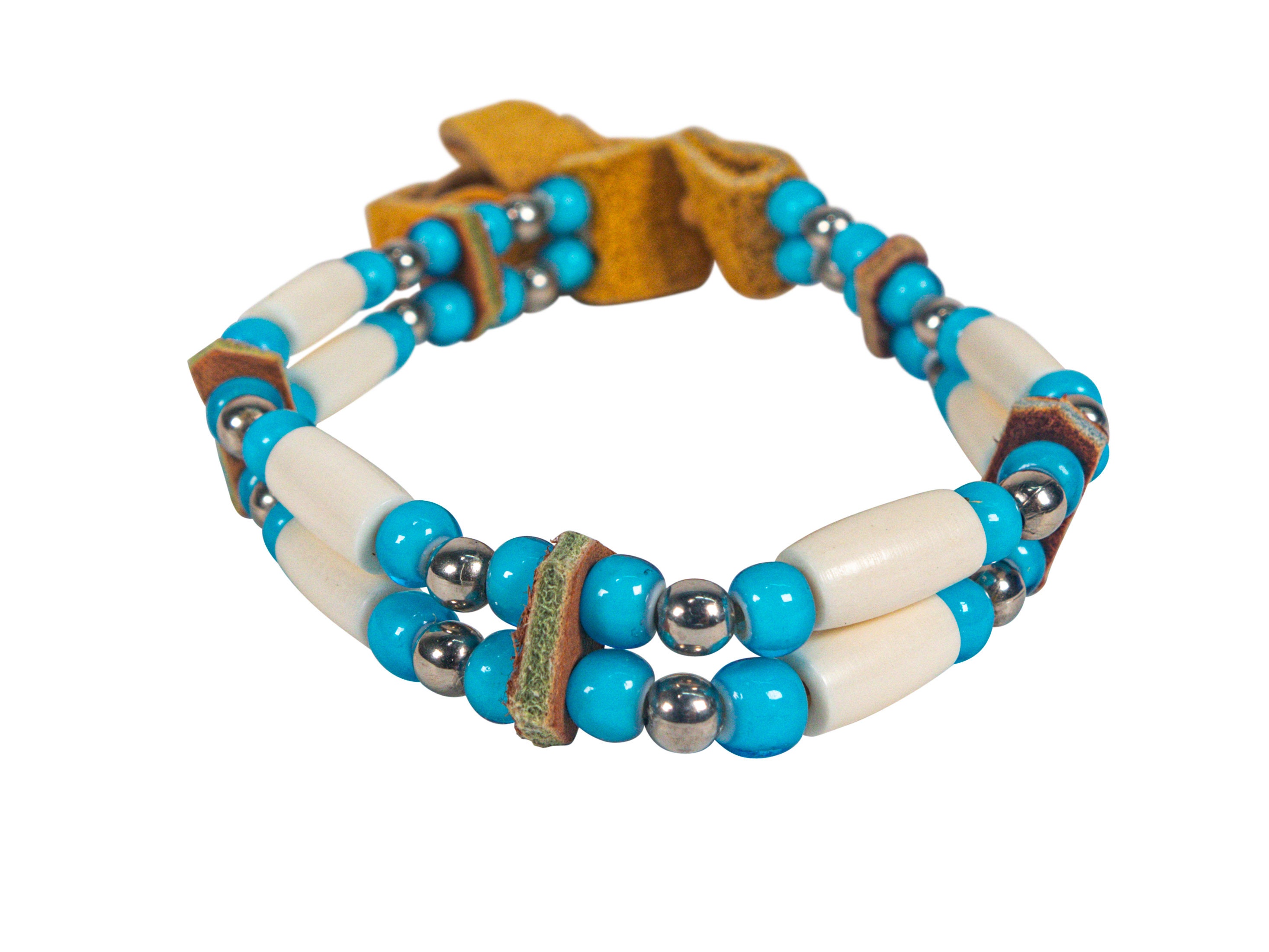 ★tow tow archive★ New Ethnic Wave Bracelet Blue TBH42ABTB0 TOWTOW ARCHIVE New Ethnic Wave Bracelet - Blue