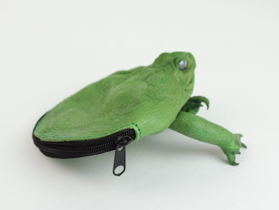 Amazon.com: RooBalls Small Cane Toad Leather Coin Purse with Legs : Home &  Kitchen