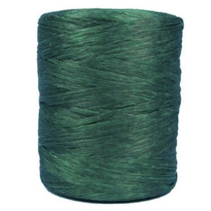 Imitation Sinew 544 Yard Spool of Emerald Green 1/8th wide 70 lb test (287-16-533-EG) C12