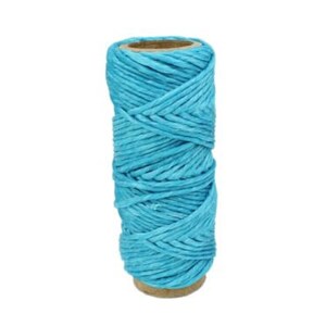 May include: A spool of bright blue cotton twine, perfect for crafting and DIY projects.