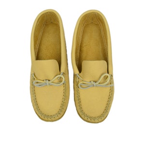Huron Men&#39;s Moosehide Moccasins (201-489-Mxx) Y2M