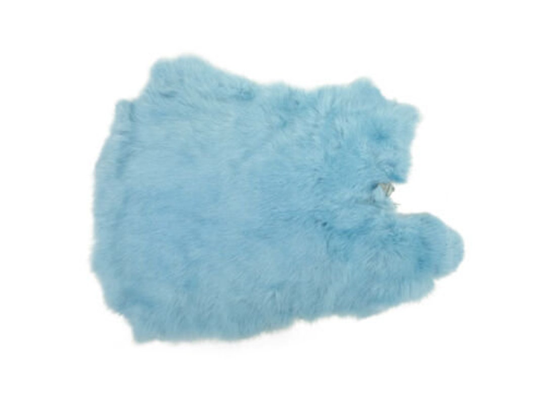 Y1ldyed Premium Grade Spanish Rabbit Skin : Baby Blue (188-D-11) - Etsy