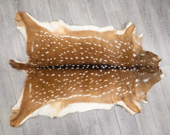 Axis Deer Hide Upholstery Grade: Large (488-UPL-G6210)