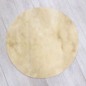24&quot; Deer Rawhide Round Disc (55-40-24) Y2J