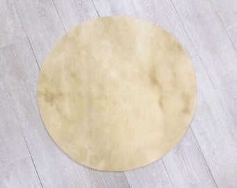 24" Deer Rawhide Round Disc (55-40-24)