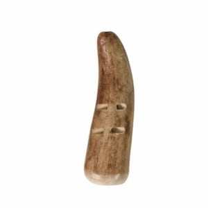 Caribou Antler Tip Barrel Buttons (74-20-TBH) F6