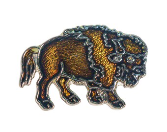Buffalo Enamel Pin (1401-111)