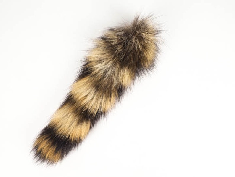 Real Extra Large Raccoon Tail 1214 18-11-N-XL | Etsy