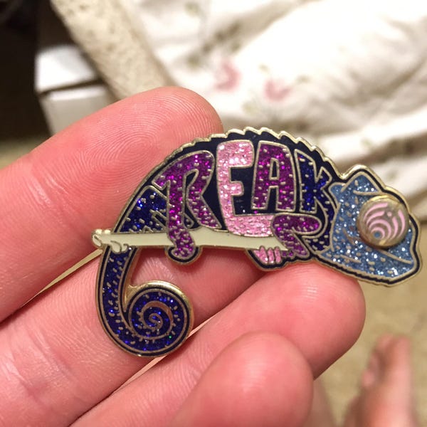 Stfo bassnectar chameleon freak purple glitter LE 100