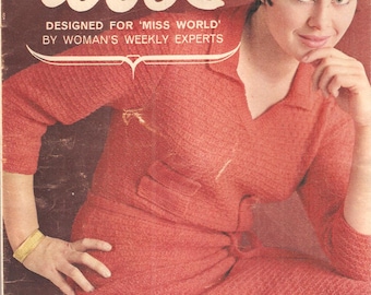 Vintage Knitting Booklets - Hand Knit in Wool - Knitting for Pleasure