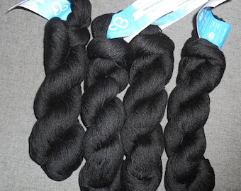 Garn -Coudborn Pima Cotton DK - Schwarz