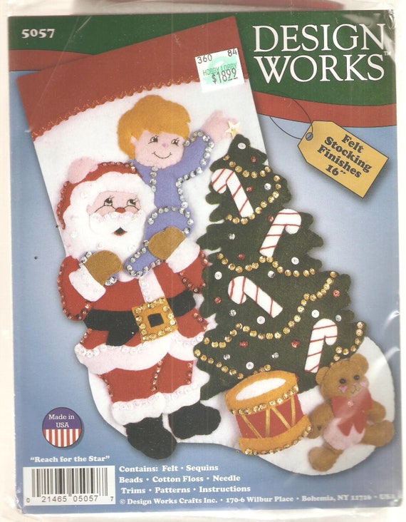 Reach for the Star Design Works Craft Kit Christmas Etsy