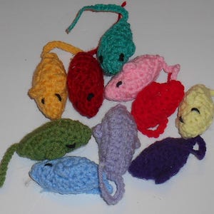 Juego de regalo de juguetes para gatos - Hecho a mano - IDEA DE REGALO - Juguetes para gatos - ¡Probados y aprobados por gatos! - Regalos - Mascotas