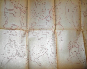 Vintage Transfer Designs - Embroidery - Applique - Sewing