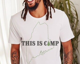 Maine shirt Maine t shirt maine gift Maine crewneck state of maine shirt gifts for him dad gift mom gift maine upta camp shirt lake life tee