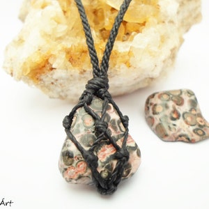 Leopardite necklace, jasper jewelry, leopardite pendant, chakra jewelry, leopard print, healing stone, animal print, october birthstone