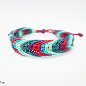 Friendship bracelet, macrame bracelet, beach bracelet, surfer bracelet, colourful bracelet, bff bracelet, best friend bracelet, wristband