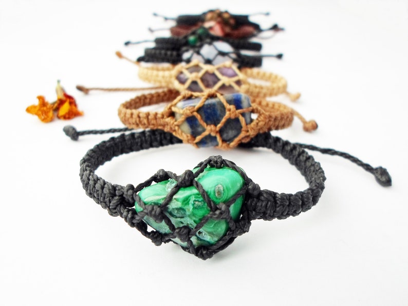 Crystal bracelet, mens bracelet, mens crystal bracelet, healing bracelet, mans bracelet, chakra bracelet, healing crystals, mens jewelry image 1