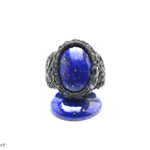 Lapis lazuli ring, all ring sizes available, Lapis lazuli rings, Lapis lazuli jewelry, Lapis lazuli jewellery, blue ring, mens rings, cobalt