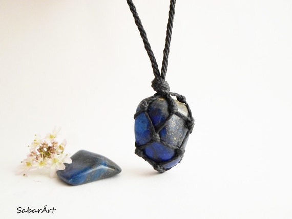 Mens Necklace Jewelry for Men Lapis Lazuli Necklace Lapis