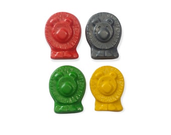 Lion Crayons: Safari Zoo Jungle Party Favors