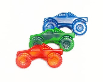 Monster Truck Crayons: Set of 3, Party Favors