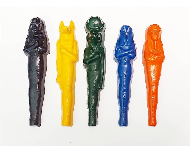 Egyptian God Crayons Egyptian Favors Egypt Party Etsy