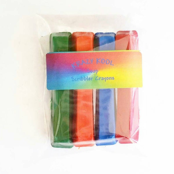 Soap Crayons, Washable Crayons, Bath Crayons, Bath Toys, Birthday Gift, Colorful Soap, Children's Soap, Bath Soap, Party Favors, Color Soap