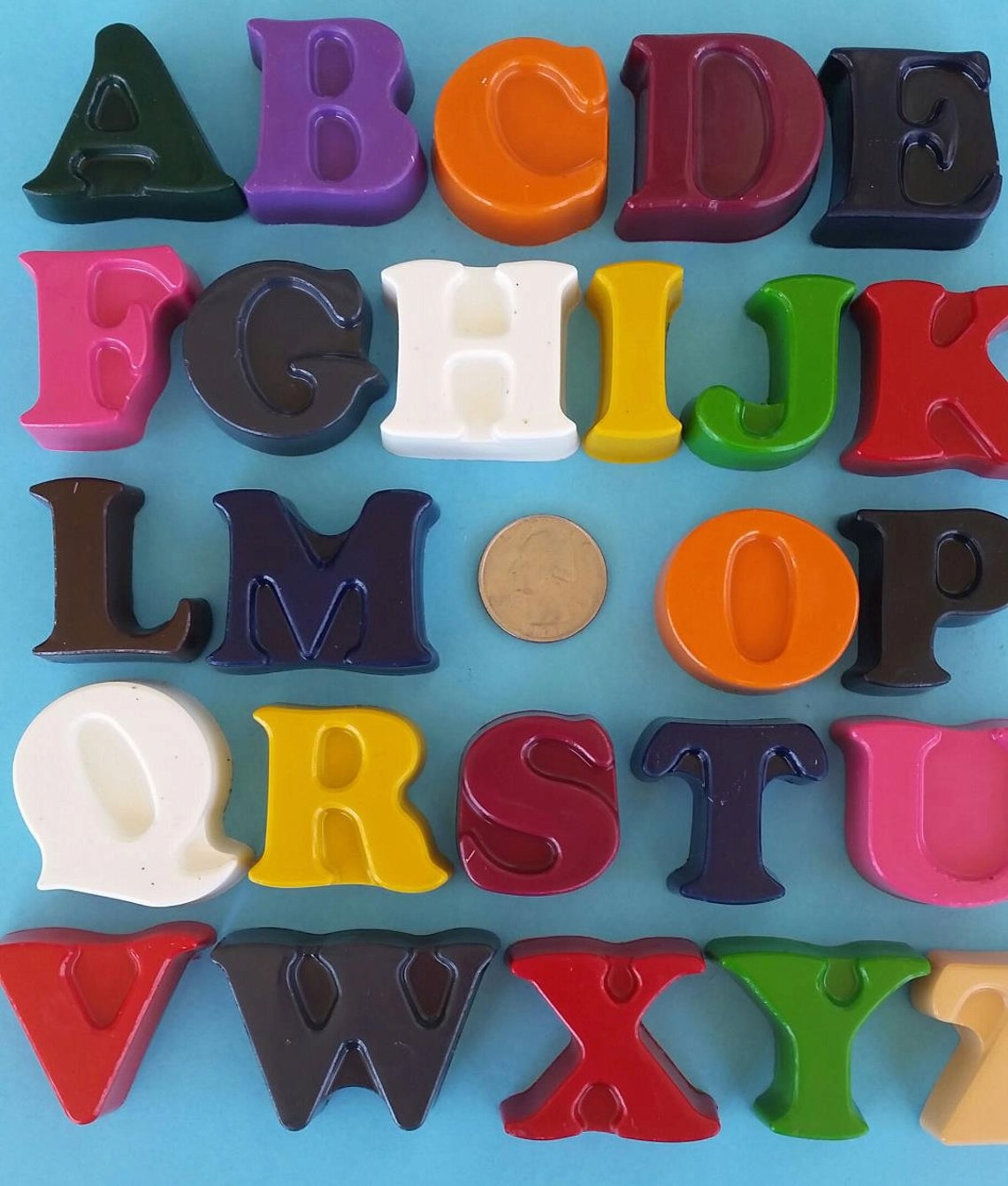 Name Crayons Alphabet Letters Crayons Personalized Gift | Etsy