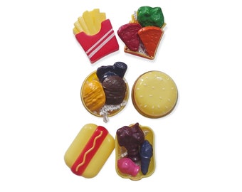 Food Crayons: Burger, Pizza, Ice Cream Party Favors