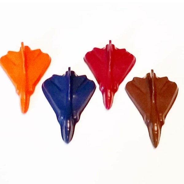 Airplane Crayons Etsy