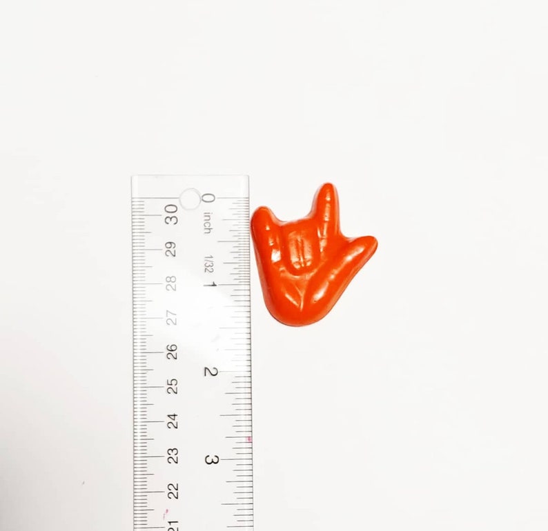 ASL I Love You Crayons American Sign Language Sign Etsy