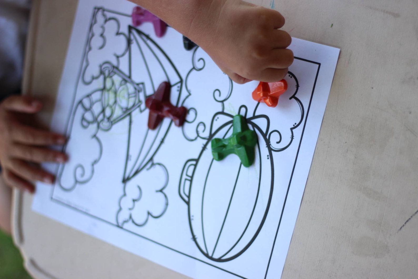 Airplane Crayons Plane Crayons Transportation Crayon Party Etsy