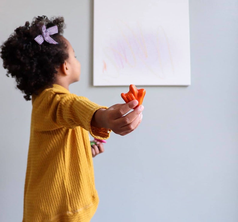 ASL I Love You Crayons Pencil Case American Sign Language Etsy