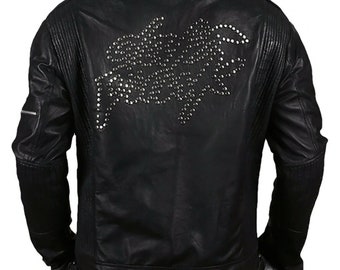 daft punk homework bomber jacket Daft Punk Electroma Leather Jacket Available in Black, Red and White Color