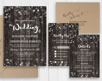 new years eve wedding invitation etsy