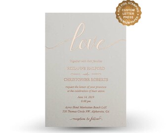 elegant invitations etsy