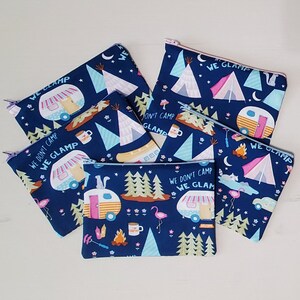 Canvas Zipper Pouch | Glamping | Light Weight | Canvas Bag
