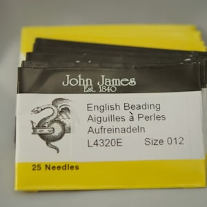 John James Beading Needles – Stitches of Tulsa LLC