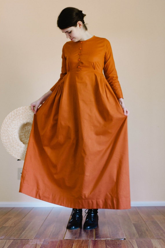 Plain Maternity Dress maternity dress Amish pregnancy dress | Etsy