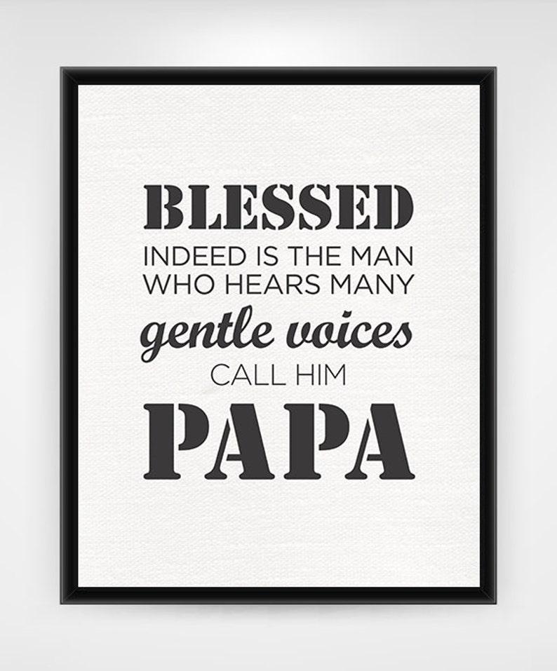 Download Father's Day gift PRINTABLE wall art grandpa gift idea | Etsy