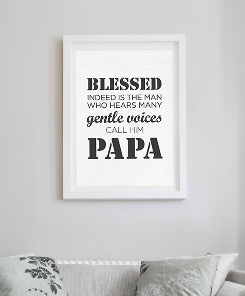 Download Father's Day gift PRINTABLE wall art grandpa gift idea | Etsy