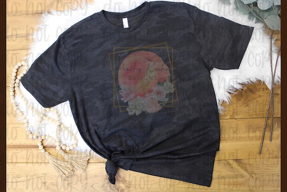 LAT Fine Jersey Tee 6901 Storm Camo Mock Up