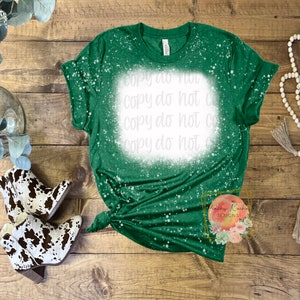 Bella canvas 3001CVC heather grass green bleached mock up