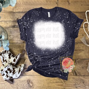 Bella canvas 3001CVC heather Navy bleached mock up