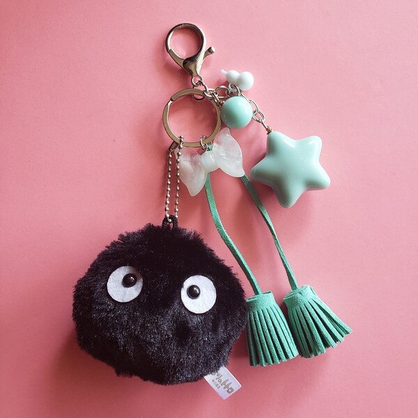 Soot Sprite Star Candy Keychain